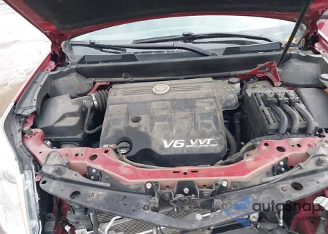 2012 Cadillac Srx Premium Collection из США, поврежденный, VIN 3GYFNFE3XCS527634